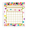 Confetti Incentive Charts, 36 Per Pack, 6 Packs