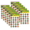 Dotty Apples Stickers, 120 Per Pack, 12 Packs