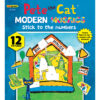 Pete The Cat Modern Mosaics Stick to the Numbers Activity Book, Pack of 2