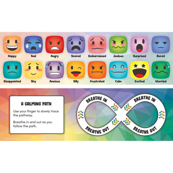 Social-Emotional Mood Meters, 11-1-2" x 3-1-2", 36 Per Pack, 2 Packs