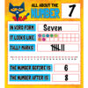Pete the Cat Numbers 0-20 Bulletin Board Set