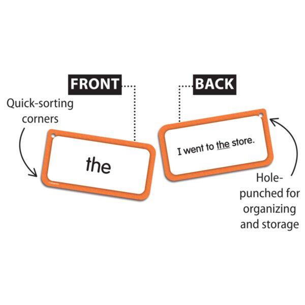 ERSTCR62031_1.jpg Sight Words Flash Cards - Level 1