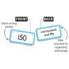 Numbers 0-150 Flash Cards