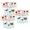 Alphabet and Numbers Accents, 36 Per Pack, 3 Packs