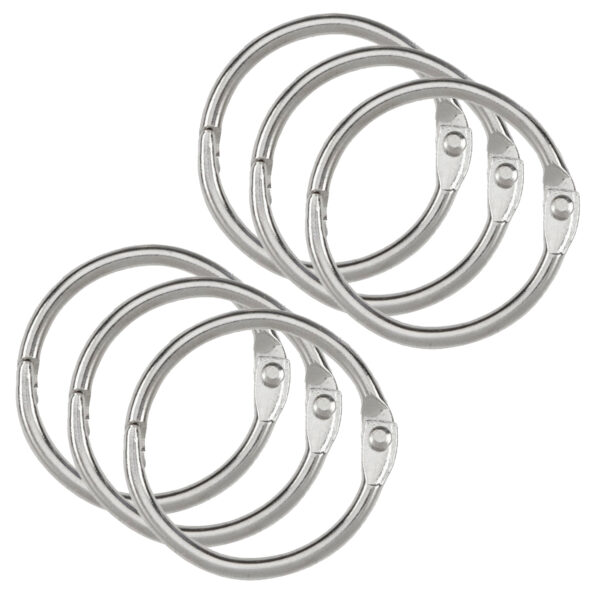 ERSTCR63925-6.jpg Binder Rings, 1.5", 6 Per Pack, 6 Packs