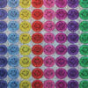 Mini Happy Face Sparkle Stickers Valu-Pak, Multi Color, 440 Per Pack, 6 Packs