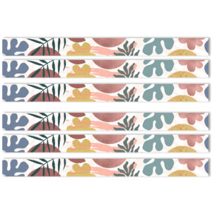 Wonderfully Wild Straight Border Trim, 35 Feet Per Pack, 6 Packs