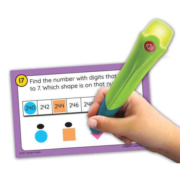 Power Pen Learning Cards: Power Pen Play: Number Puzzles Power Pen Play: Number Puzzles, Grade 2-3