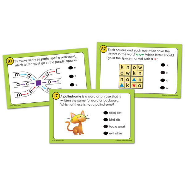 Power Pen Play: Word Puzzles, Grade 2-3