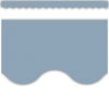 Cottage Blue Scalloped Border Trim, 35 Feet Per Pack, 6 Packs