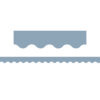 Cottage Blue Scalloped Border Trim, 35 Feet Per Pack, 6 Packs