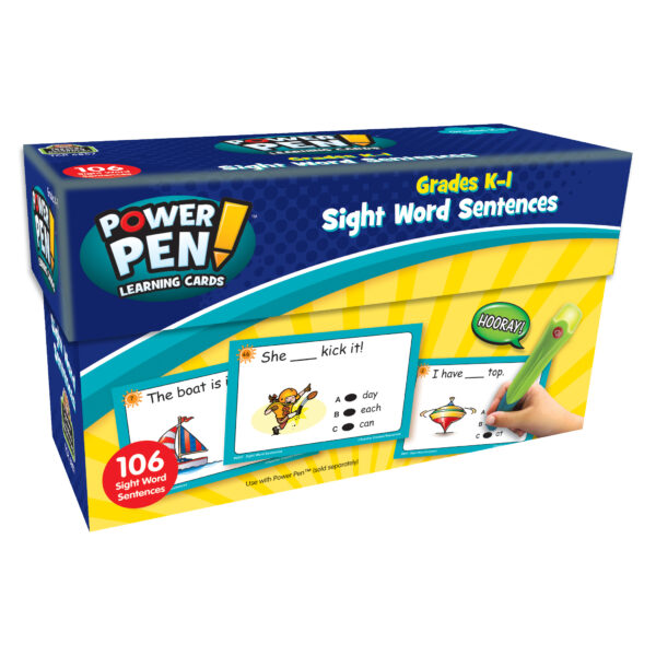 ERSTCR6857.jpg Power Pen Learning Cards: Sight Word Sentences