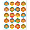 Turkeys Stickers, 72 Per Pack, 12 Packs