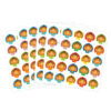 Turkeys Stickers, 72 Per Pack, 12 Packs