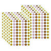 Halloween Pumpkins Mini Stickers, 378 Per Pack, 12 Packs