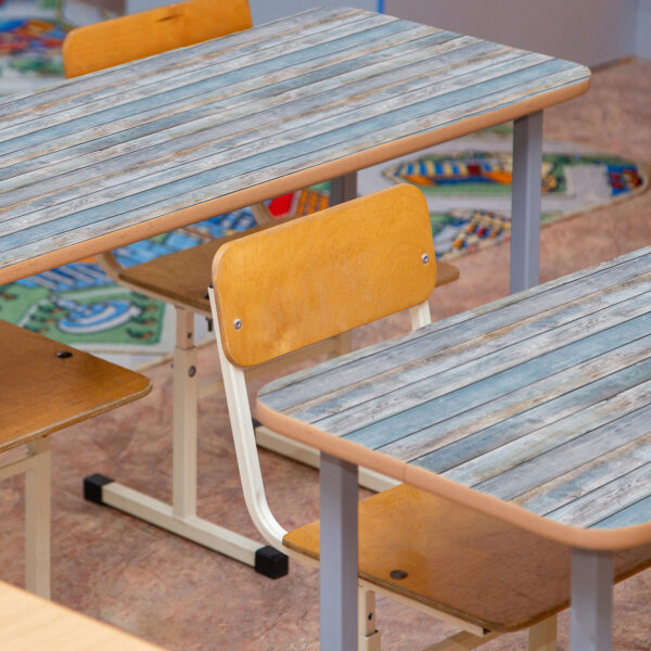 Peel and Stick Decorative Paper Roll, 17-1-2" x 10 ft, Beachwood