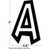 ERSTCR70103-2_1.jpg Black and White 7" Fun Font Letters, 120 Per Pack, 2 Packs