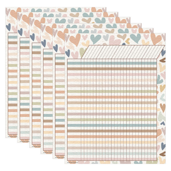 Everyone is Welcome Incentive Chart, Pack of 6