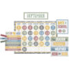 Classroom Cottage Calendar Bulletin Board Set, 109 Pieces