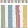 Classroom Cottage Stripes Straight Border Trim, 35 Feet Per Pack, 6 Packs