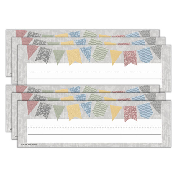Classroom Cottage Flat Name Plates Classroom Cottage Flat Name Plates, 36 Per Pack, 6 Packs