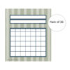Classroom Cottage Incentive Charts, 36 Per Pack, 6 Packs