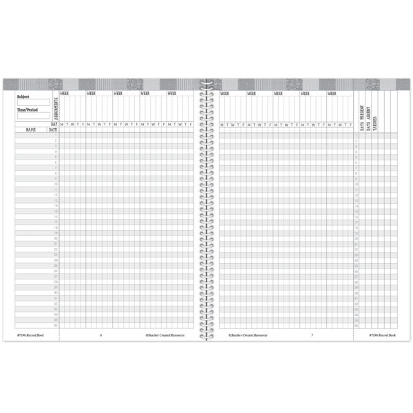 Classroom Cottage Record Book, Pack of 3