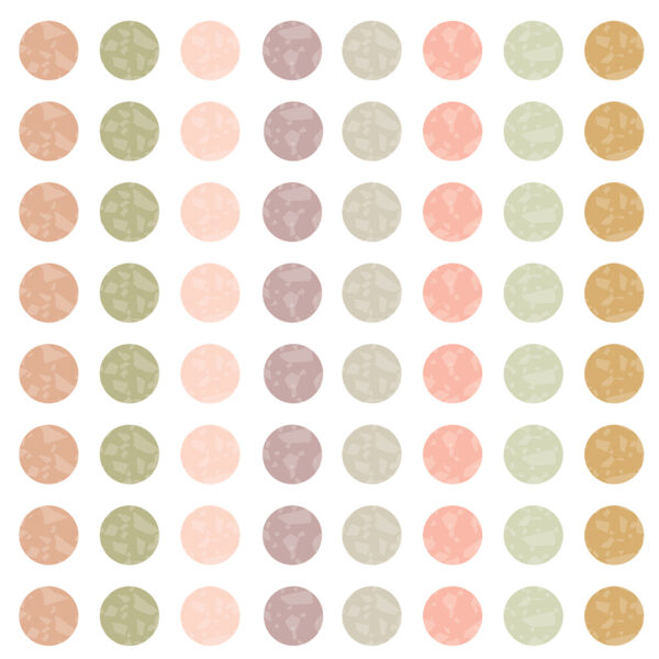 Terrazzo Tones Circles Mini Stickers Valu-Pak, 1144 Per Pack, 6 Packs