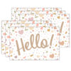 Terrazzo Tones Hello Postcards, 30 Per Pack, 6 Packs