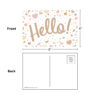 Terrazzo Tones Hello Postcards, 30 Per Pack, 6 Packs