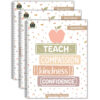 Terrazzo Tones Record Book, Pack of 3