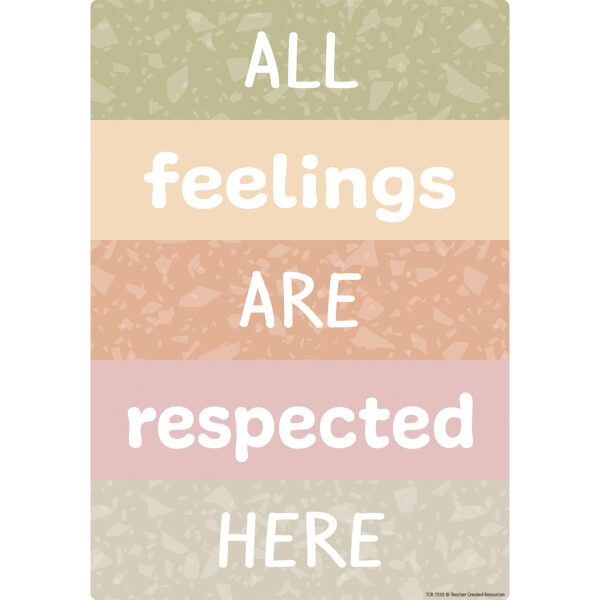 Terrazzo Tones Positive Practices Small Poster Pack Terrazzo Tones Positive Practices Small Poster Pack, Pack of 12