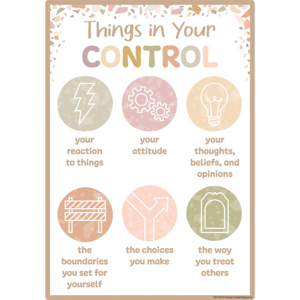 Terrazzo Tones Positive Practices Small Poster Pack Terrazzo Tones Positive Practices Small Poster Pack, Pack of 12