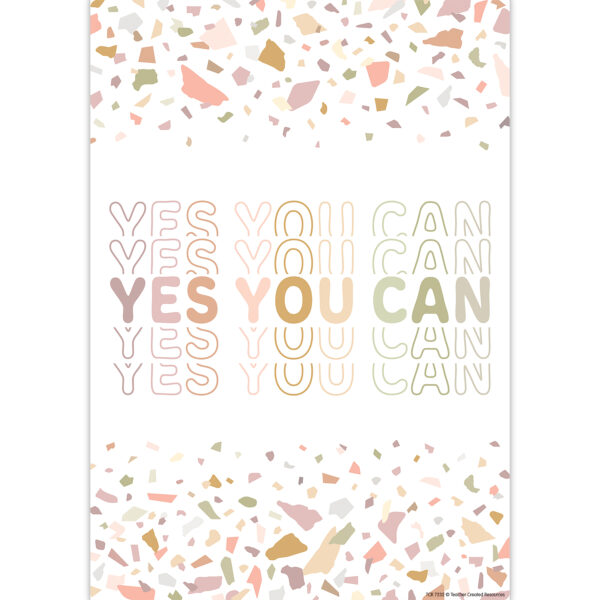 Terrazzo Tones Positive Practices Small Poster Pack Terrazzo Tones Positive Practices Small Poster Pack, Pack of 12