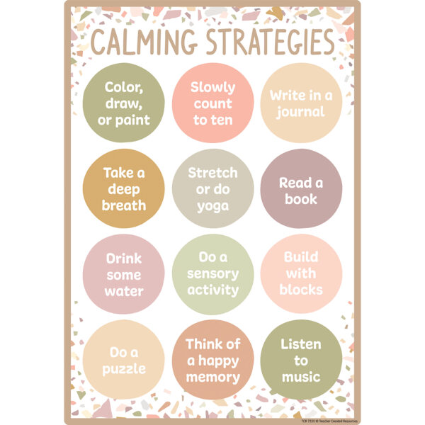 Terrazzo Tones Positive Practices Small Poster Pack Terrazzo Tones Positive Practices Small Poster Pack, Pack of 12