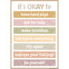 Terrazzo Tones Positive Practices Small Poster Pack Terrazzo Tones Positive Practices Small Poster Pack, Pack of 12
