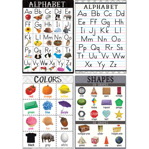 Modern Farmhouse Early Learning Small Poster Pack Modern Farmhouse Early Learning Small Poster Pack, 12 Posters