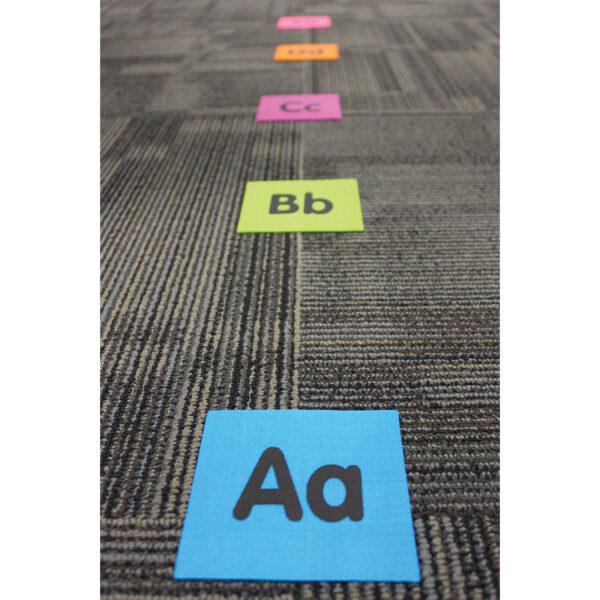 Spot On Alphabet Carpet Markers, 4"