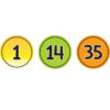 Brights 4Ever Numbers Magnetic Accents Brights 4Ever Numbers Magnetic Accents, 42 Per Pack, 3 Packs