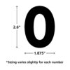 ERSTCR77218-3_1-1.jpg Black Classic 2-1-2" Magnetic Numbers, 65 Pieces Per Pack, 3 Packs