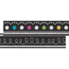 Chalkboard Brights Double-Sided Ribbon Runner, 1.5" W, 45 Feet Per Pack, 3 Packs