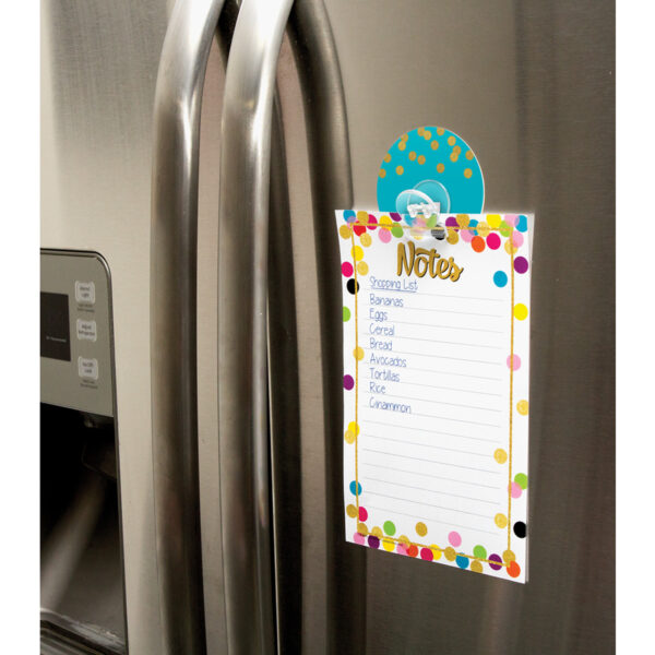 Clingy Thingies Clips, Confetti, 4 Per Pack, 3 Packs