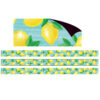 Lemon Zest Magnetic Border, 24 Feet Per Pack, 3 Packs