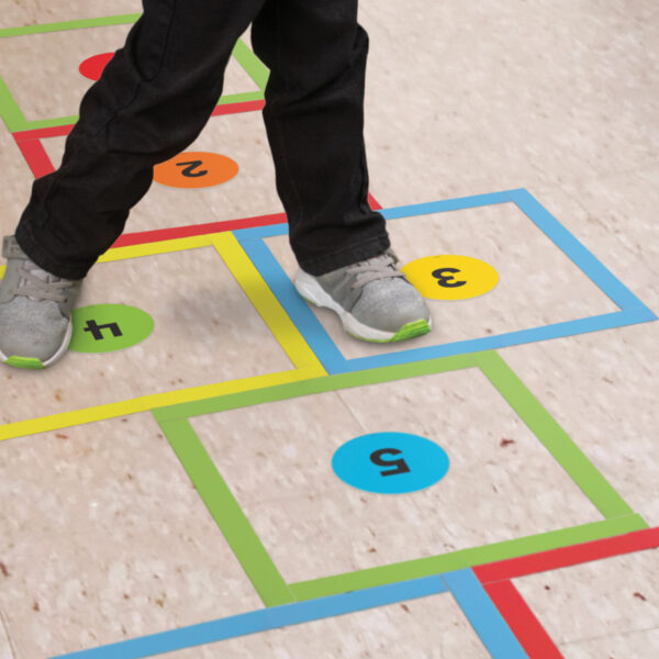 Spot On Numbers 1-36 Floor Markers, 4"