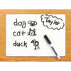 Double-Sided Premium Blank Dry Erase Boards Double-Sided Premium Blank Dry Erase Boards, Pack of 10
