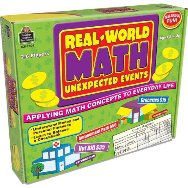 ERSTCR7804.jpg Real World Math: Unexpected Events Game