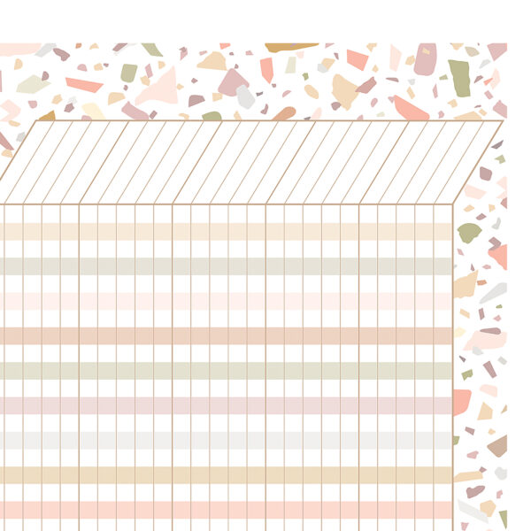 Terrazzo Tones Incentive Chart, 17" x 22", Pack of 6