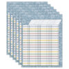 Classroom Cottage Incentive Chart, 17" x 22", Pack of 6
