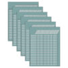 Calming Blue Incentive Write-On-Wipe-Off Chart, Pack of 6