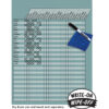 Calming Blue Incentive Write-On-Wipe-Off Chart, Pack of 6